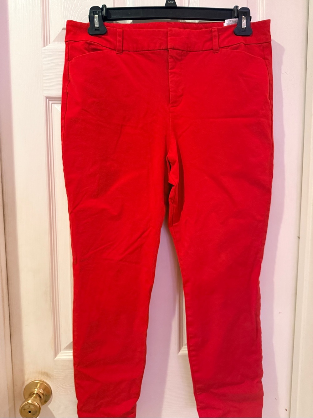 Old Navy Red Pixie High-rise Pants